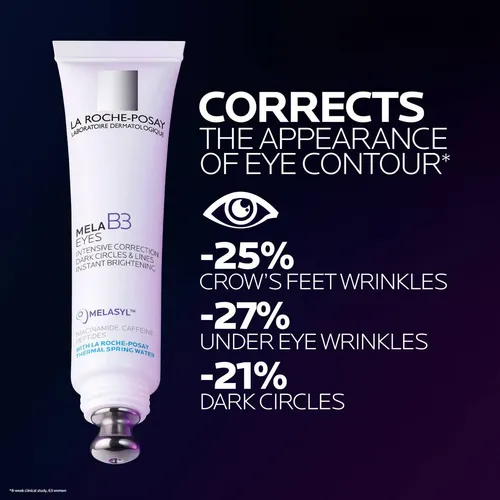 Contorno De Ojos La Roche-posay Mela B3 Corrector Antiojeras