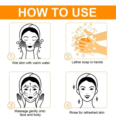 Jabón Kójic De Limón, Limpiador, Baño, Limpiador, Iluminador