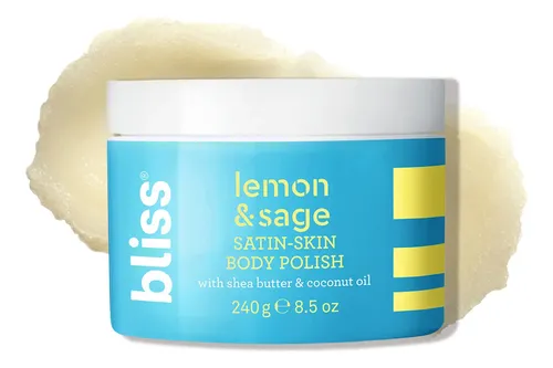 Exfoliante Corporal Bliss Satin-skin Con Limón Y Salvia, 250