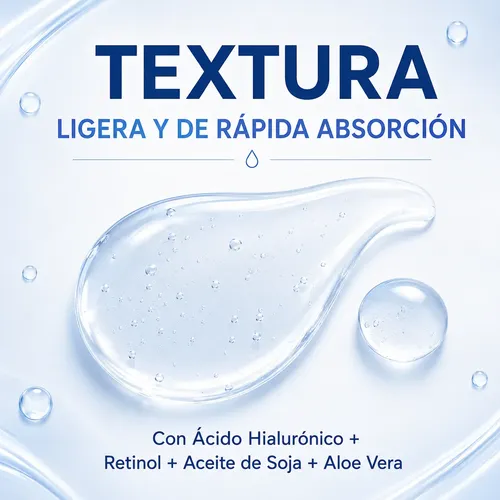 Serum Facial Hidratante Ácido Hialurónico Piel Seca Antiedad