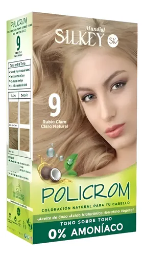 Silkey Policrom Tono Sobre Tono Coloración Kit Sin Amoníaco
