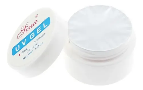 3 Gel Transparente Blanco Rosa Gelificadas Kapping Clarifica