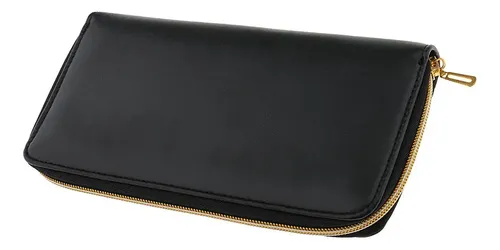 Cuero Tijeras Para El Cabello Tijeras Peines Bolsa Z