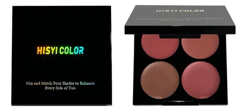 Colorete Contorneador Mate Para Un Look Natural 4 En 1
