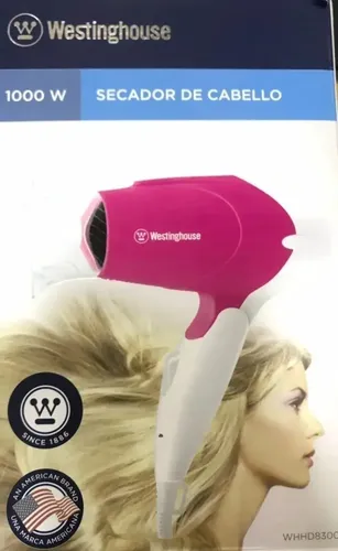 Secador De Pelo Para Viaje Rosa Barbie Westinghouse 1000w