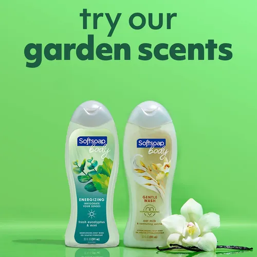 Jabón Líquido Corporal Softsoap Eucalipto Y Menta Hidratante