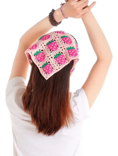 Hoyuwak – 2 Pañuelos De Ganchillo For El Pelo, Diademas