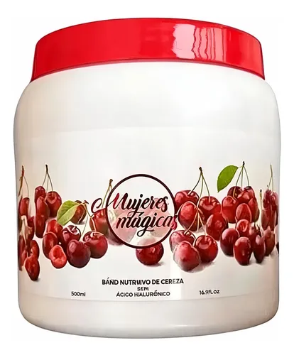 Baño De Crema Nutritivo Cereza Mujeres Mágicas 1/2kilo