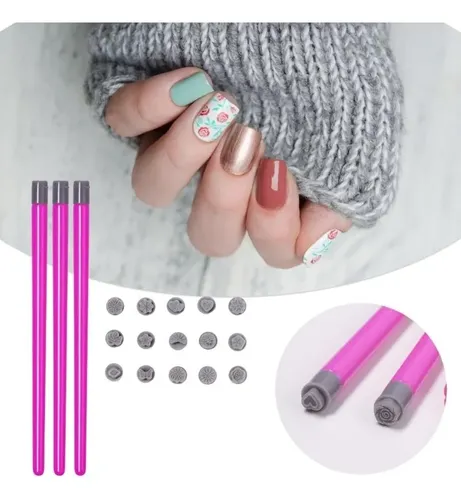 Set De Bolígrafos Para Decoración De Uñas Con Forma De Marip