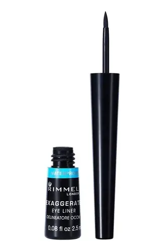 Rimmel Delineador Ojos Líquido Waterproof Exaggerate Black