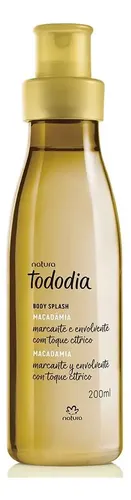 Crema Hidratante 400ml + Body Splash 200ml Macadamia Natura
