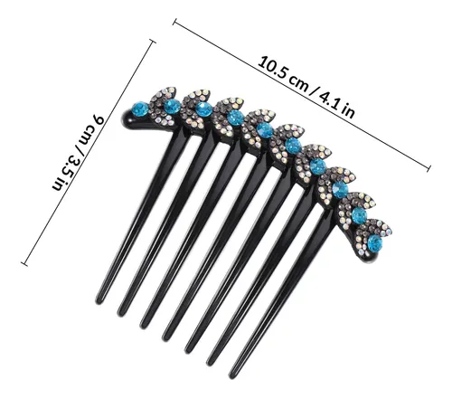 Almohadilla Para Cabello Con Pinza Plana