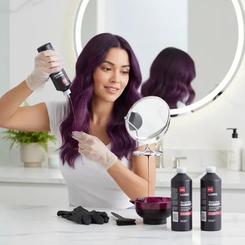3 Tinturas Fidelité Cherry 222 Violeta Acerezado Colormaster