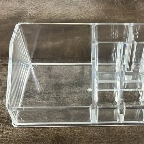 Organizador Acrílico Transparente Maquillaje Cosméticos Benabi 9 Compartimentos