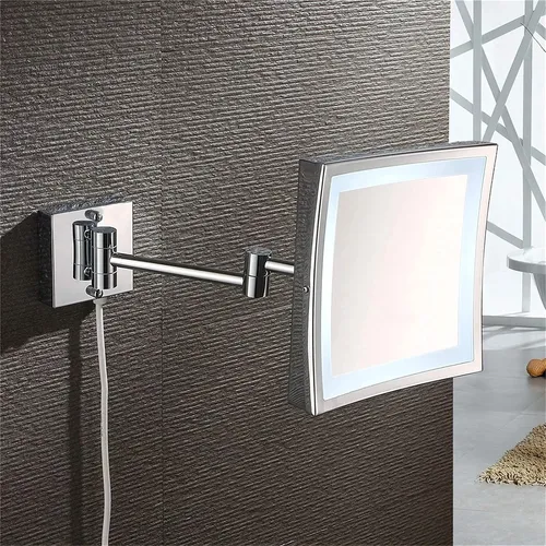 Espejo De Maquillaje Con Aumento Led De 8 Pulgadas, De