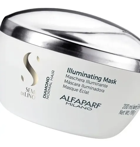 Máscara 200 ml Alfaparf Semi Di Lino Diamond