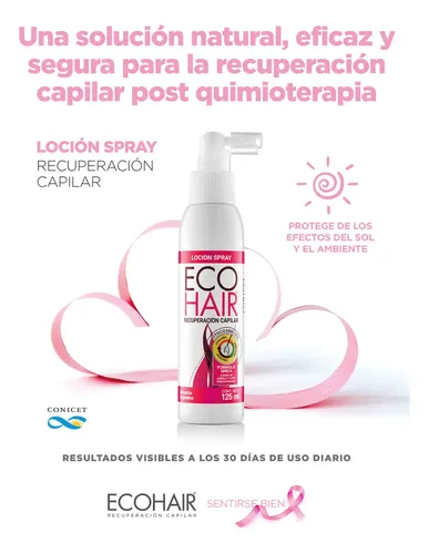 Eco Hair Locion Spray Recuperacion Capilar Crecimiento 125ml
