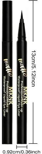 Maquillaje: Delineadores Líquidos Mate Negro (set 10)