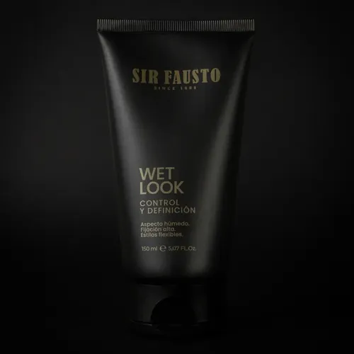 Gel Control Sir Fausto Wet Look Fijación Alta Pelo 150ml
