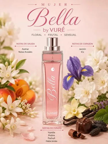 Perfume Bella Mujer 50 ml Vuré