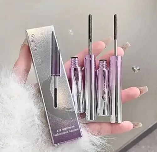 Máscara De Pestañas Voluminizadora Eye Fiber Warp Gege Bear Color 01 – Negro