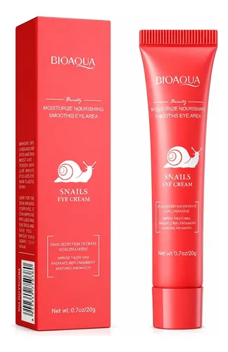 Bioaqua Contorno De Ojos Baba Caracol Antiarrugas 20g