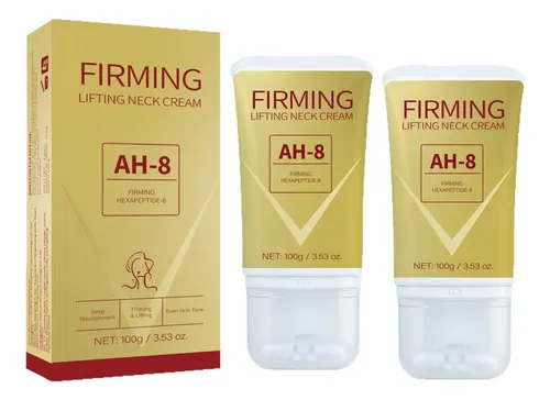 Mcrema Reafirmante Para El Cuello Ah-8, 2 Unidades, Crema