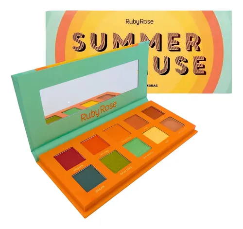 Paleta De Sombras De Ojos Ruby Rose Summer Muse