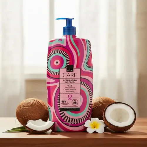 Crema Corporal Restauracion Aceite De Coco – Avon Care 1 L