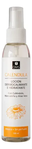 Loción dermocalmante e hidratante con caléndula, manzanilla y aloe vera Oms