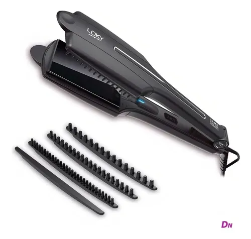 Planchita de pelo GA.MA Italy Salon Exclusive Loky Box negra