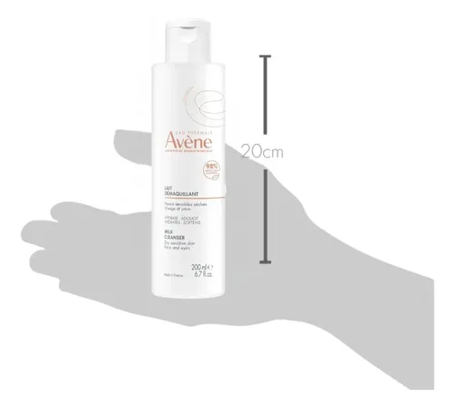 Avene Leche Limpiadora Desmaquillante Suavizante Pieles Sensibles