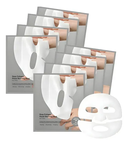 Para 8 Mascarillas Nocturnas Coreanas De Colágeno