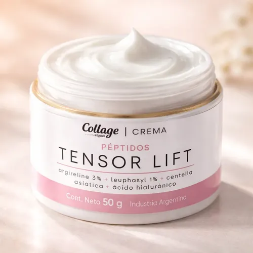 Crema Péptidos Tensor Lift Argireline3% Hialurónico Collage