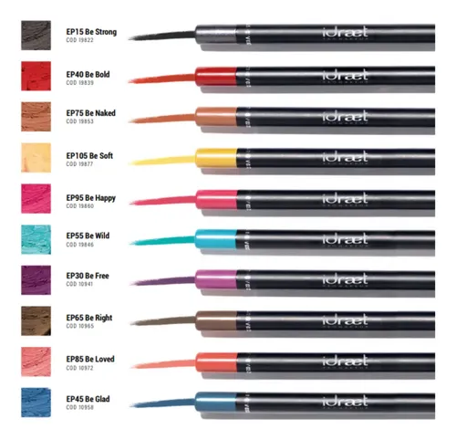 Idraet Delineador De Ojos Y Labios Soft Touch Waterproof