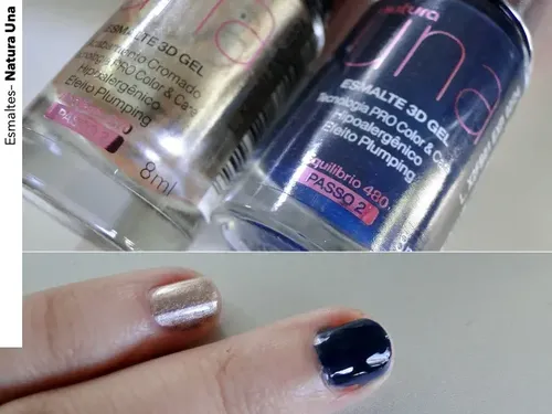 Esmalte 3d Gel Natura Una 10 Free Vegano Sin Luz Uv 8ml Color Equilibrio 480