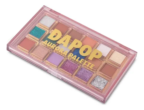 Paleta De Sombras Aurora 18 Tonos Maquillaje By Dapop