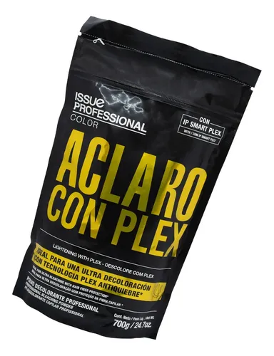 Issue Aclaro Con Plex Polvo Decolorante Antiquiebre 700gr 6c