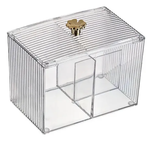 Caja De Almacenamiento Doble De Algodón Acrílico For Maquil