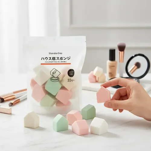 Pack 33 Esponjas Para Maquillaje Modelos Surtidos
