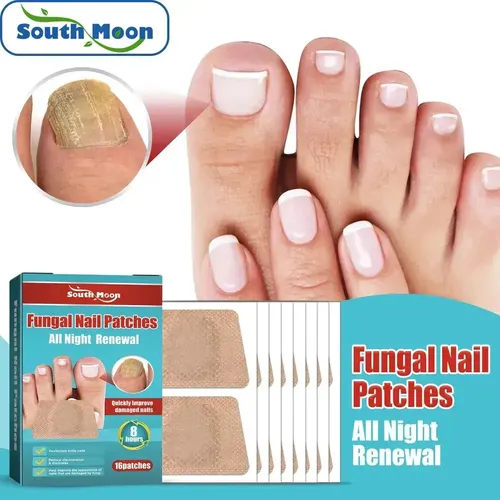 // 3 Parches Para Uñas, De Noche, El Hongo J Kerasal, **