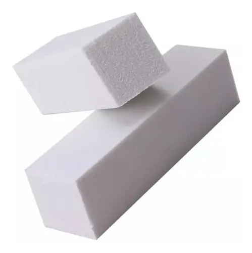 10 Limas Blanca Manicuria Rebajado De Esculpidas Uñas Gel Uv