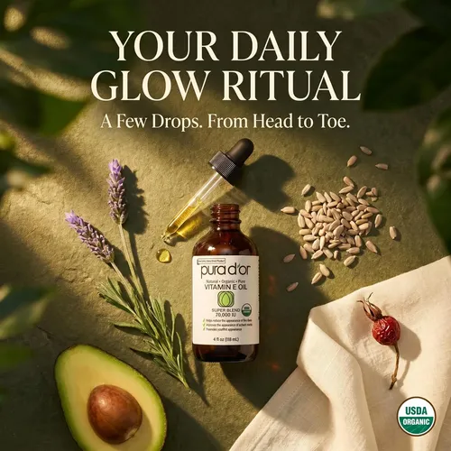 Pura D’or Aceite Vitamina E Organico 70.000 Ui 118ml