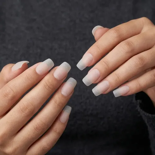 Tips Para Uñas Soft Gel Forma Cuadrada Mate 500 Unidades