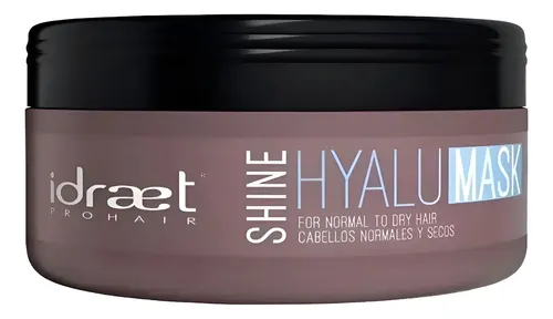 Hyalu Mask Shine Idraet 200ml. Máscara Capilar. Hialurónico.