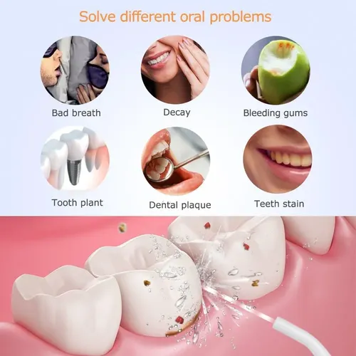 Limpiador De Dientes Con Hilo Dental Portátil O, 330 Ml, 330