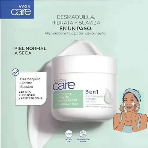 Cold Cream Crema Facial | Avon Care/ 100g