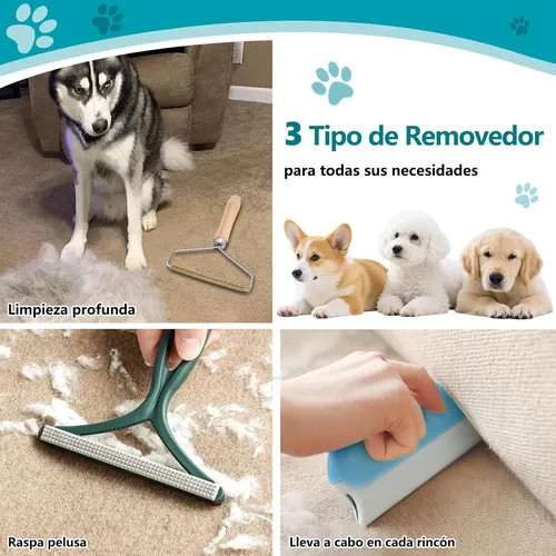 Set De 5 Piezas Para Eliminar El Pelo De Mascotas