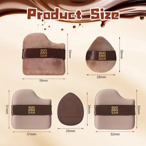 Conjunto De Base Cor Chocolate Rápido, 6 Unidades