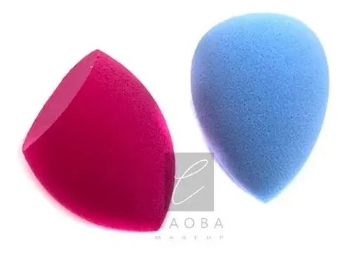 Set X2 Esponjas Mini Blender Para Maquillaje